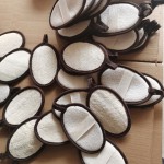 Bath Brush Supplier - Biodegradable Natural Loofah Oval Custom