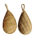 洗碗刷厂家-椰纤维丝瓜水滴形可定制