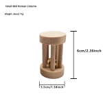 Pet Toy Manufacturer - Wood Flower Drum Interactive for Small Pets Custom