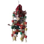 Bird Chew Toys Manufacturer - Colorful Wood Swing Beads Custom OEM