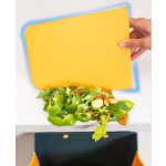 垃圾桶厂家-壁挂式方形塑料可折叠