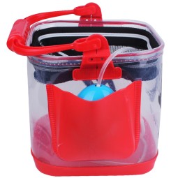 Fishing Box Manufacturer - Square EVA Live Fish Bucket with Net