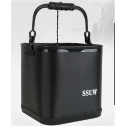 Fishing Bait Bucket Supplier - Portable Foldable Minnow Container