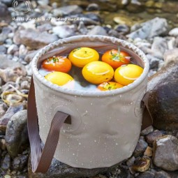 Foot Bucket Factory - Portable Foldable Basin for Travel