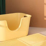 Pet Toilet Supplier - PP Sand Cat Litter Box Tray