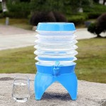 折叠桶厂家-户外露营拉伸带龙头