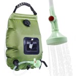 Camping Shower Bag Factory - 20L Outdoor Storage Bath Bag