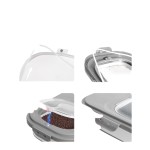 Pet Food Storage Supplier - Large Capacity Airtight Foldable Bin