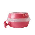 家用桶厂家-食品级折叠桶带龙头