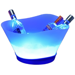 LED Ice Bucket Manufacturer - Custom Logo Black Painting Factory