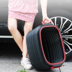 洗车桶厂家-伸缩钓鱼储物桶