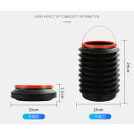 车载垃圾桶厂家-立式圆形塑料可折叠