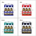 瓶提架厂家-6罐装可折叠啤酒瓶架