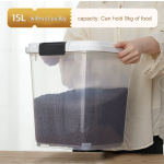 宠物食品储存厂家-带轮密封桶宠物专用