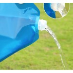 折叠水袋厂家-5L带阀门大容量