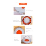 折叠桶厂家-10L圆形硅胶水桶