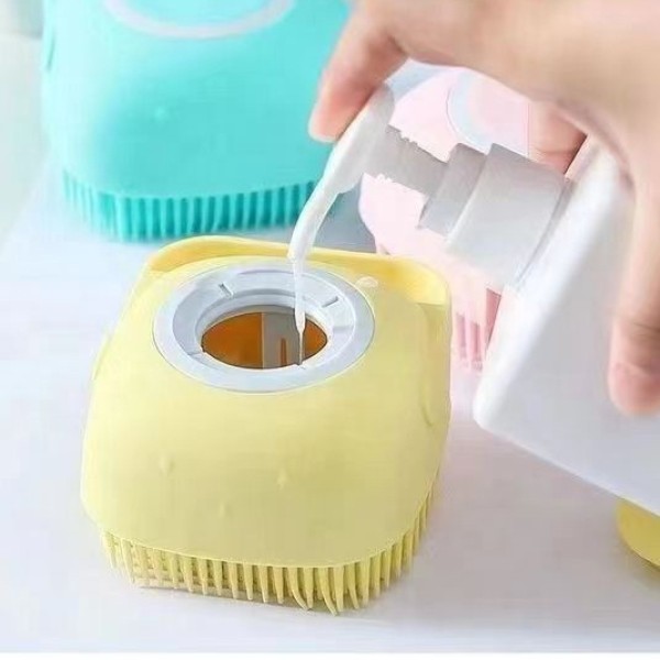 宠物梳厂家-硅胶材料猫毛刷