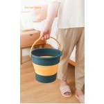 折叠桶厂家-10L塑料便携野餐桶