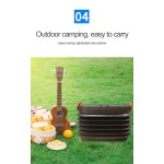 洗车桶厂家-37L伸缩可折叠刷桶