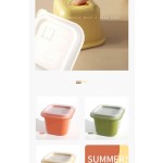 Ice Cube Tray Factory - Silicone Square Mold with Lid Custom