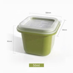 Ice Cube Tray Factory - Silicone Square Mold with Lid Custom