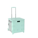 Shopping Trolley Supplier - 55L Foldable Rolling Cart Portable