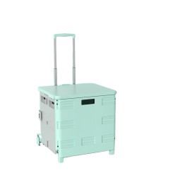 Shopping Trolley Supplier - 55L Foldable Rolling Cart Portable
