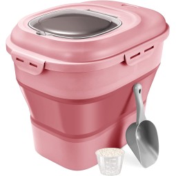 Pet Food Storage Box Manufacturer - 50lb Collapsible Container Custom