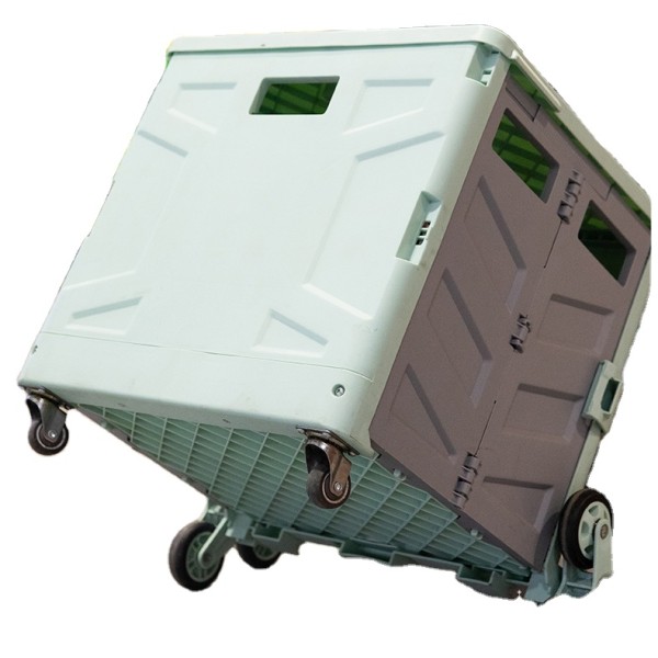 Folding Shopping Cart Manufacturer - Portable Hand Trailer with Lever