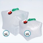 水袋厂家-20L透明磨砂折叠袋