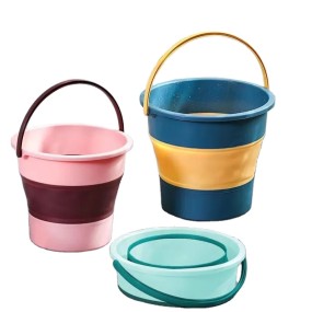Folding Bucket Manufacturer - 10L Plastic Portable Picnic Bucket