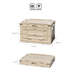 Plastic Storage Box Factory - Stackable Folding Bin Easy Storage