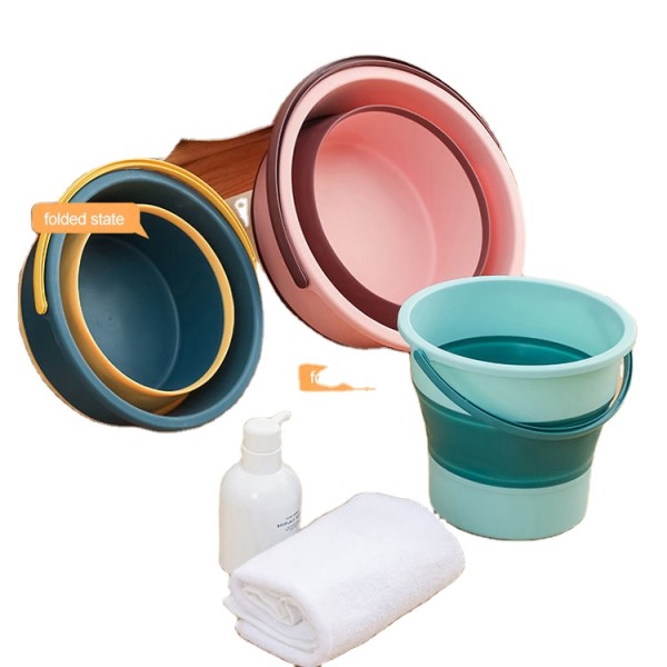 足浴桶厂家-硅胶PP沐浴折叠桶