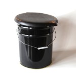 露营厕所厂家-5加仑桶带座便携