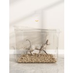 猫砂盆厂家-批发开放式室内猫厕所