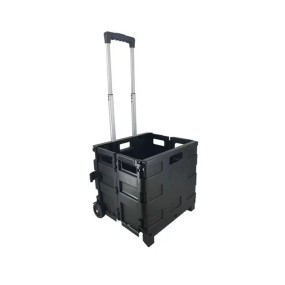Folding Container Factory - 20L Stackable Camping Box with Wheels