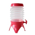 家用桶厂家-食品级折叠桶带龙头