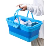 洗碗盆厂家-可折叠水槽带排水塞9L