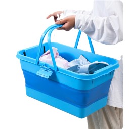 Dish Basin Manufacturer - Collapsible Sink with Drain Plug 9L