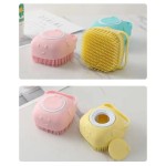 宠物梳厂家-硅胶材料猫毛刷