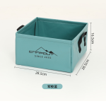 PVC桶厂家-圆形可折叠洗衣盆钓鱼专用