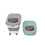 Pet Food Storage Supplier - Large Capacity Airtight Foldable Bin