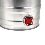 迷你啤酒桶厂家-5升真空金属桶带龙头