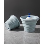 折叠桶厂家-圆形塑料10升水拖把桶