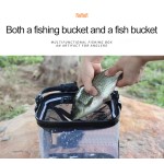 钓鱼饵料桶厂家-便携可折叠米诺容器