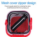 活鱼桶厂家-EVA透明带网盖