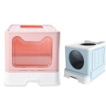 猫砂盆厂家-全封闭防溅抽屉式