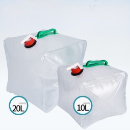 Folding Water Bag Supplier - 20L PVC Car Bucket for Camping