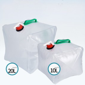 Folding Water Bag Supplier - 20L PVC Car Bucket for Camping