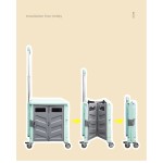 Folding Shopping Cart Manufacturer - Portable Hand Trailer with Lever